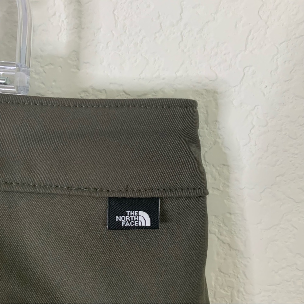 The north face womens taupe green city standard ankle pants 14 NWT - Picture 8 of 12